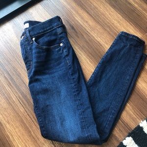 Loft Mid Rise Skinny Jeans